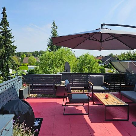 Dachnest Mit Terasse & Sauna Oerlinghausen المظهر الخارجي الصورة