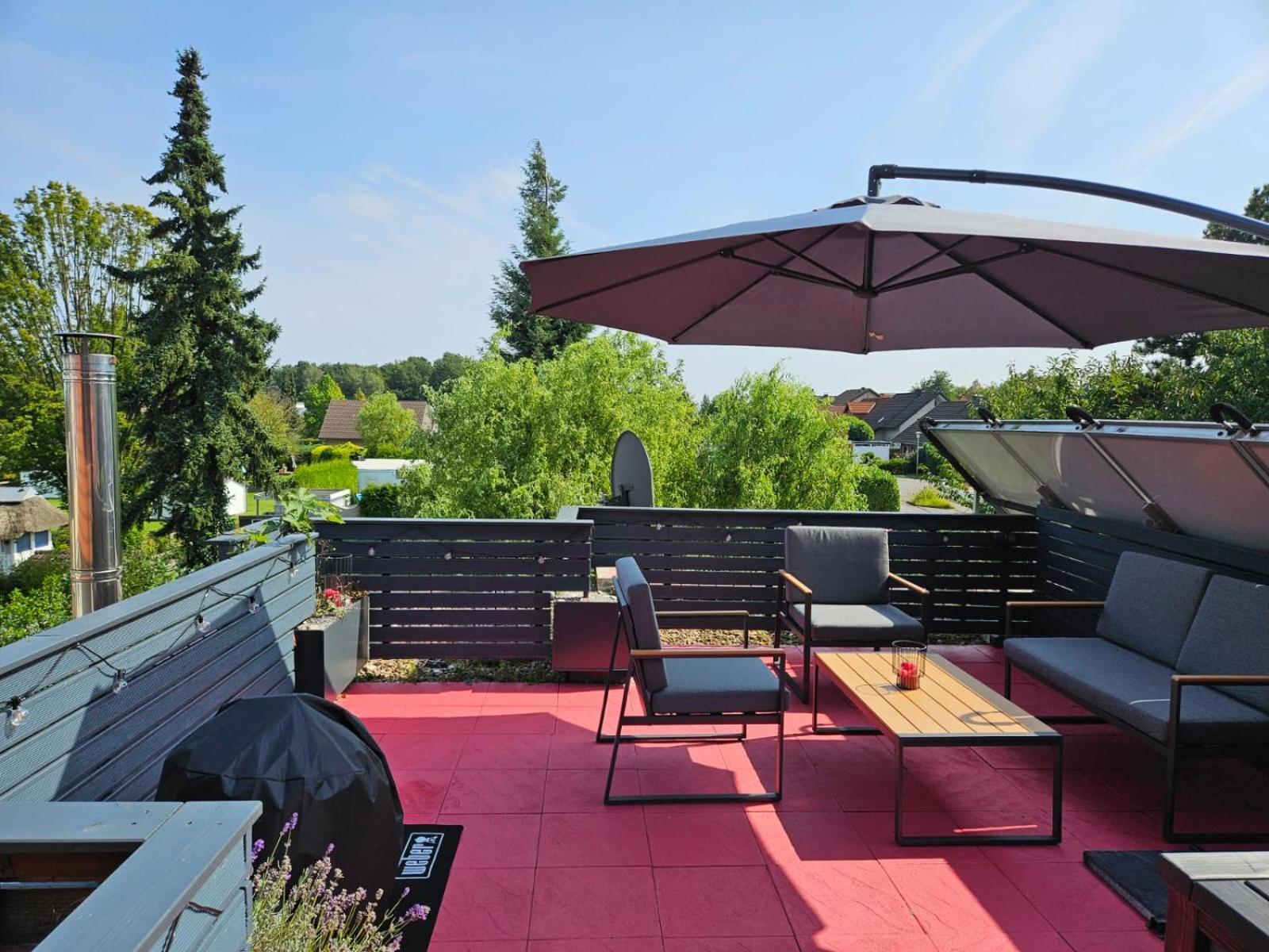 Dachnest Mit Terasse & Sauna Oerlinghausen المظهر الخارجي الصورة