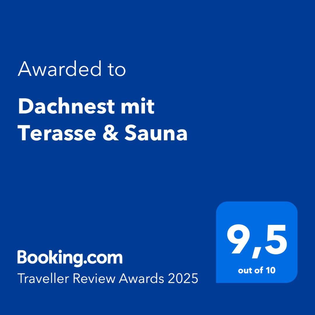 Dachnest Mit Terasse & Sauna Oerlinghausen المظهر الخارجي الصورة